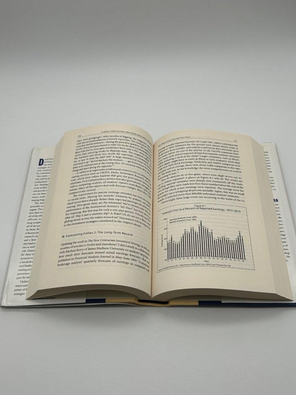 Contrarian Investment Strategies: The Psychological Edge David Dreman 2012 Book - Picture 5 of 5